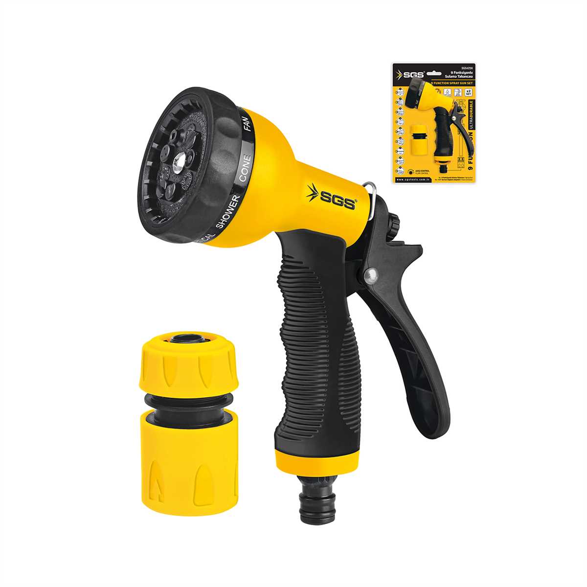 SGS4256 SULAMA TABANCASI 9 FONKSİYONLU (2 PARÇA SET)